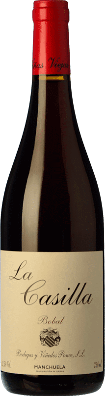10,95 € Free Shipping | Red wine Ponce J. Antonio La Casilla Aged D.O. Manchuela Castilla la Mancha Spain Bobal Bottle 75 cl