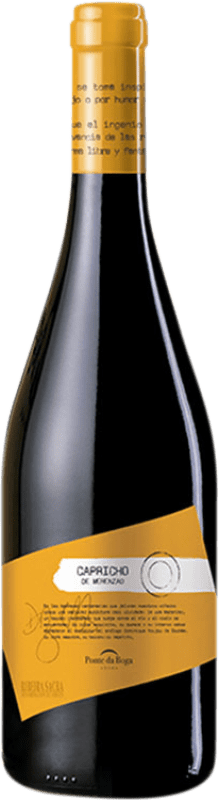 28,95 € Spedizione Gratuita | Vino rosso Ponte da Boga Capricho Crianza D.O. Ribeira Sacra Galizia Spagna Merenzao Bottiglia 75 cl