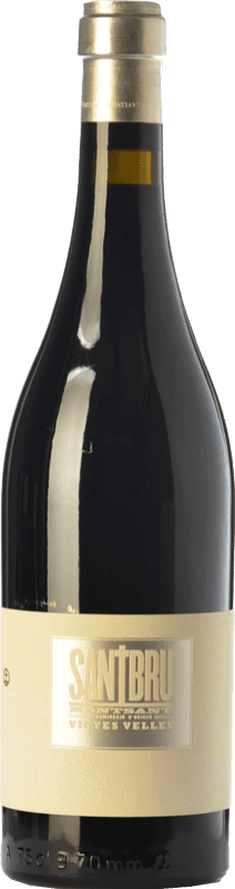 24,95 € Free Shipping | Red wine Portal del Montsant Santbru Crianza D.O. Montsant Catalonia Spain Syrah, Grenache, Carignan Bottle 75 cl