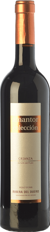 16,95 € Envío gratis | Vino Tinto Prado de Olmedo Amantor Colección Crianza D.O. Ribera del Duero Castilla y León España Tempranillo 75 cl