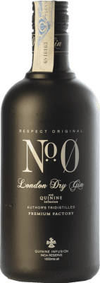 19,95 € Бесплатная доставка | Джин Premium Factory Nº 0 London Dry Gin Франция бутылка 70 cl