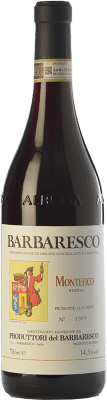 55,95 € Envio grátis | Vinho tinto Produttori del Barbaresco Montefico D.O.C.G. Barbaresco Piemonte Itália Nebbiolo Garrafa 75 cl