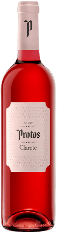 7,95 € 免费送货 | 玫瑰酒 Protos D.O. Ribera del Duero 卡斯蒂利亚莱昂 西班牙 Tempranillo 瓶子 75 cl