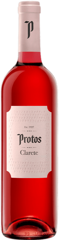 9,95 € Kostenloser Versand | Rosé-Wein Protos Clarete D.O. Ribera del Duero Kastilien und León Spanien Tempranillo Flasche 75 cl