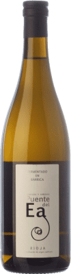 15,95 € Free Shipping | White wine Puente del Ea Fermentado en Barrica Aged D.O.Ca. Rioja The Rioja Spain Viura, Chardonnay Bottle 75 cl