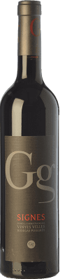 17,95 € Free Shipping | Red wine Puiggròs Signes Crianza D.O. Catalunya Catalonia Spain Grenache, Sumoll Bottle 75 cl