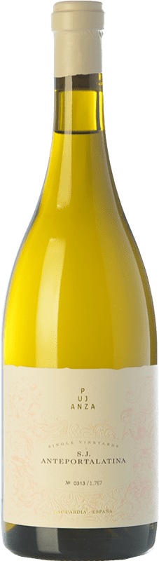 49,95 € Envío gratis | Vino blanco Pujanza Anteportalatina Crianza D.O.Ca. Rioja La Rioja España Viura Botella 75 cl
