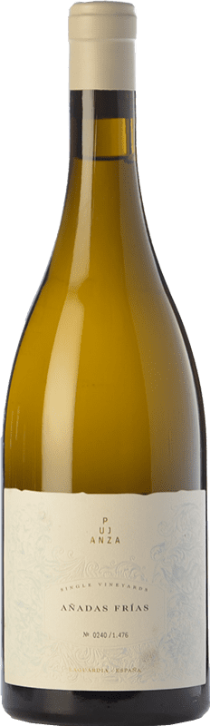 128,95 € Бесплатная доставка | Белое вино Pujanza Añadas Frías старения D.O.Ca. Rioja Ла-Риоха Испания Viura бутылка 75 cl