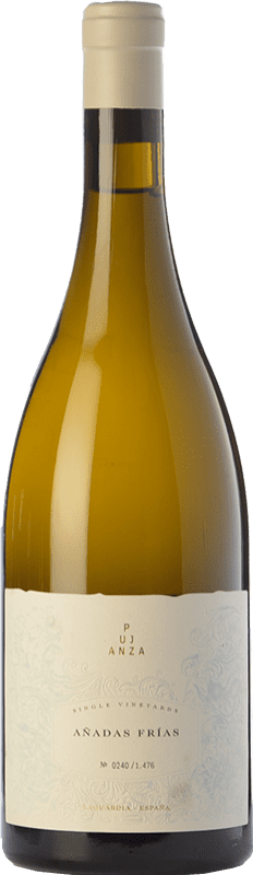 145,95 € Free Shipping | White Wine Pujanza Añadas Frías Crianza — Aged D.O.Ca. Rioja The Rioja Spain Viura Bottle 75 cl