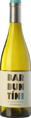 14,95 € Spedizione Gratuita | Vino bianco Quinta de Couselo Barbuntín D.O. Rías Baixas Galizia Spagna Albariño Bottiglia 75 cl