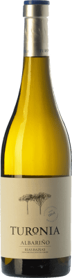 16,95 € Envio grátis | Vinho branco Quinta de Couselo Turonia D.O. Rías Baixas Galiza Espanha Albariño Garrafa 75 cl