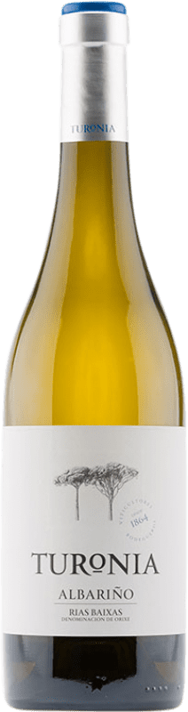 19,95 € Envio grátis | Vinho branco Quinta de Couselo Turonia D.O. Rías Baixas Galiza Espanha Albariño Garrafa 75 cl