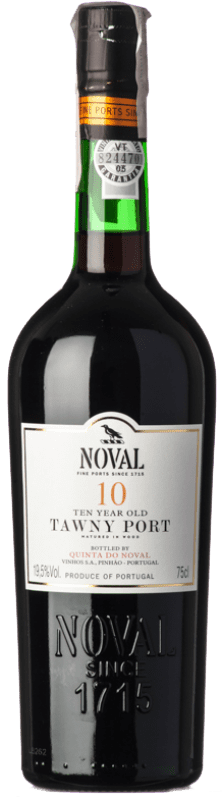 35,95 € 免费送货 | 强化酒 Quinta do Noval 10 Tawny Port I.G. Porto 波尔图 葡萄牙 Tinta Roriz, Tinta Barroca 瓶子 75 cl