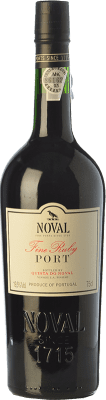 17,95 € 送料無料 | 強化ワイン Quinta do Noval Fine Ruby Port I.G. Porto ポルト ポルトガル Touriga Franca, Tinta Roriz, Tinta Barroca ボトル 75 cl