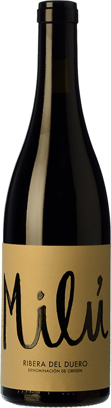 15,95 € 送料無料 | 赤ワイン Quinta Milú 若い D.O. Ribera del Duero カスティーリャ・イ・レオン スペイン Tempranillo ボトル 75 cl