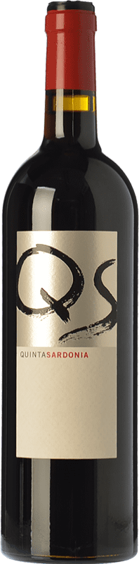 48,95 € Kostenloser Versand | Rotwein Quinta Sardonia QS Crianza — Kurze Fassreifung I.G.P. Vino de la Tierra de Castilla y León Kastilien und León Spanien Tempranillo, Merlot, Syrah, Cabernet Sauvignon, Cabernet Franc, Malbec 75 cl