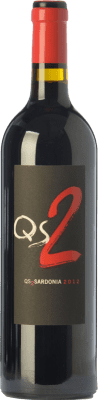 24,95 € Free Shipping | Red wine Quinta Sardonia QS2 Crianza I.G.P. Vino de la Tierra de Castilla y León Castilla y León Spain Tempranillo, Syrah, Cabernet Sauvignon, Malbec, Petit Verdot Bottle 75 cl