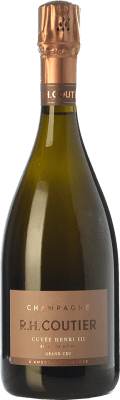 65,95 € Envio grátis | Espumante branco Coutier Cuvée Henri III Brut A.O.C. Champagne Champagne França Pinot Preto Garrafa 75 cl
