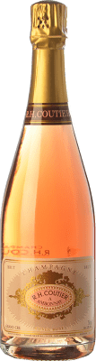72,95 € 免费送货 | 玫瑰气泡酒 Coutier Rosé 香槟 A.O.C. Champagne 香槟酒 法国 Pinot Black, Chardonnay 瓶子 75 cl