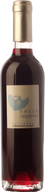 11,95 € 送料無料 | 甘口ワイン Bernabé Beryna Christina D.O. Alicante バレンシアのコミュニティ スペイン Tempranillo — テンプラニーリョ, Cabernet Sauvignon — カベルネ・ソーヴィニヨン, Monastrell — モナストレル ミディアムボトル 50 cl