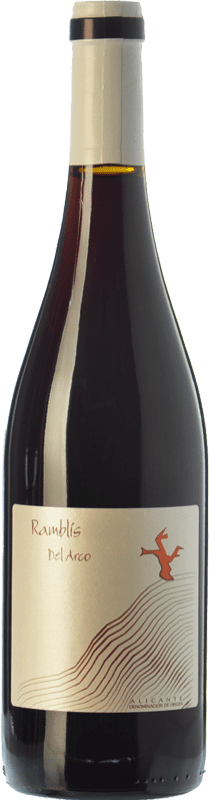 14,95 € Free Shipping | Red Wine Bernabé Ramblis Young D.O. Alicante Valencian Community Spain Forcayat del Arco 75 cl