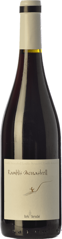 13,95 € Бесплатная доставка | Красное вино Bernabé Ramblís Молодой D.O. Alicante Сообщество Валенсии Испания Monastrell бутылка 75 cl