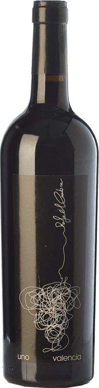 19,95 € Free Shipping | Red wine Rafael Cambra Uno Crianza D.O. Valencia Valencian Community Spain Monastrell Bottle 75 cl