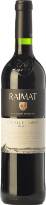 10,95 € Free Shipping | Red wine Raimat Castell Crianza D.O. Costers del Segre Catalonia Spain Merlot Bottle 75 cl