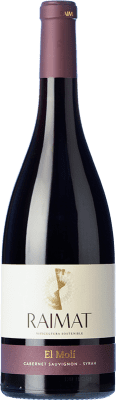 13,95 € Free Shipping | Red Wine Raimat Molí Crianza — Aged D.O. Costers del Segre Catalonia Spain Cabernet Sauvignon Bottle 75 cl