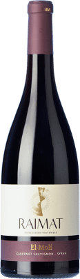 12,95 € Free Shipping | Red wine Raimat Molí Crianza D.O. Costers del Segre Catalonia Spain Cabernet Sauvignon Bottle 75 cl