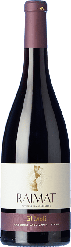 13,95 € 免费送货 | 红葡萄酒 Raimat Molí Crianza — 陈酿 D.O. Costers del Segre 加泰罗尼亚 西班牙 Cabernet Sauvignon — 赤霞珠 瓶装 75 cl
