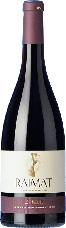 14,95 € Free Shipping | Red wine Raimat Molí Aged D.O. Costers del Segre Catalonia Spain Cabernet Sauvignon Bottle 75 cl