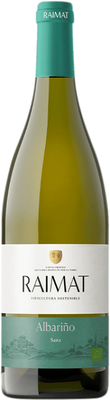 12,95 € Free Shipping | White wine Raimat Saira D.O. Costers del Segre Catalonia Spain Albariño Bottle 75 cl