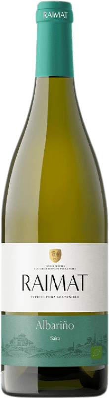 13,95 € Free Shipping | White Wine Raimat Saira D.O. Costers del Segre Catalonia Spain Albariño — Albarinho Eco — Organic 75 cl