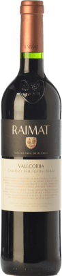 18,95 € Spedizione Gratuita | Vino Rosso Raimat Vallcorba Crianza — Invecchiato in Botte D.O. Costers del Segre Catalogna Spagna Syrah, Cabernet Sauvignon 75 cl