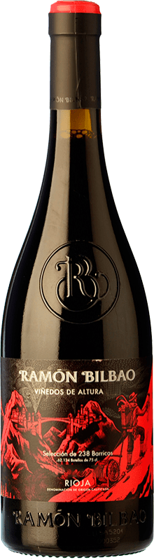 15,95 € Envoi gratuit | Vin rouge Ramón Bilbao Viñedos de Altura Crianza D.O.Ca. Rioja La Rioja Espagne Tempranillo, Grenache Bouteille 75 cl