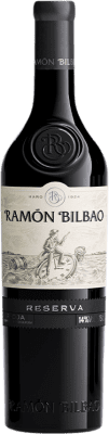 19,95 € Бесплатная доставка | Красное вино Ramón Bilbao Резерв D.O.Ca. Rioja Ла-Риоха Испания Tempranillo, Graciano, Mazuelo бутылка 75 cl