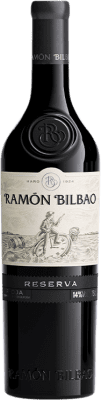 16,95 € Spedizione Gratuita | Vino Rosso Ramón Bilbao Riserva D.O.Ca. Rioja La Rioja Spagna Tempranillo, Graciano, Mazuelo 75 cl