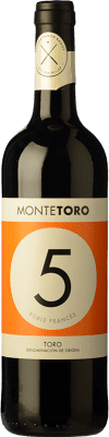 8,95 € Spedizione Gratuita | Vino rosso Ramón Ramos Monte Toro Quercia D.O. Toro Castilla y León Spagna Tinta de Toro Bottiglia 75 cl