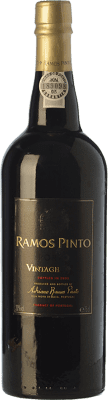 146,95 € Envio grátis | Vinho Generoso Fortificado Ramos Pinto Vintage I.G. Porto Porto Portugal Touriga Nacional, Tinta Roriz, Tinta Barroca 75 cl