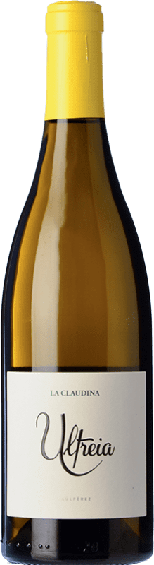 64,95 € Spedizione Gratuita | Vino bianco Raúl Pérez Ultreia La Claudina Crianza D.O. Bierzo Castilla y León Spagna Godello Bottiglia 75 cl