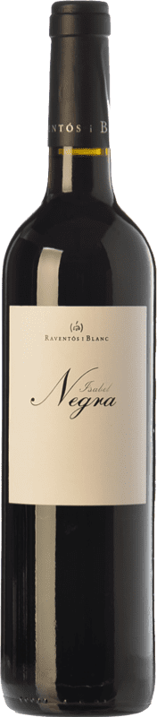 19,95 € Free Shipping | Red wine Raventós i Blanc Isabel Negra Crianza D.O. Penedès Catalonia Spain Merlot, Cabernet Sauvignon Bottle 75 cl