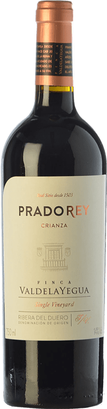 15,95 € Free Shipping | Red wine Ventosilla PradoRey Aged D.O. Ribera del Duero Castilla y León Spain Tempranillo, Merlot, Cabernet Sauvignon Bottle 75 cl