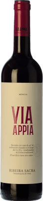 9,95 € Free Shipping | Red wine Regina Viarum Via Appia Young D.O. Ribeira Sacra Galicia Spain Mencía Bottle 75 cl