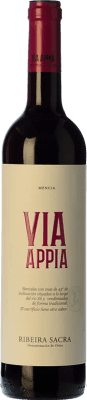 10,95 € Spedizione Gratuita | Vino Rosso Regina Viarum Via Appia Giovane D.O. Ribeira Sacra Galizia Spagna Mencía 75 cl