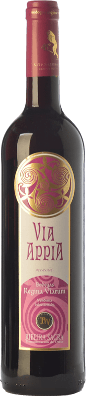 6,95 € Free Shipping | Red wine Regina Viarum Via Appia Joven D.O. Ribeira Sacra Galicia Spain Mencía Bottle 75 cl