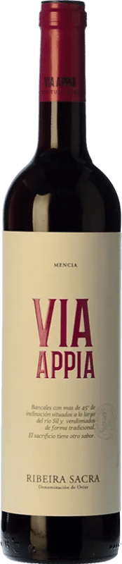10,95 € Бесплатная доставка | Красное вино Regina Viarum Via Appia молодое D.O. Ribeira Sacra Галисия Испания Mencía — Менсия Бутылка 75 cl