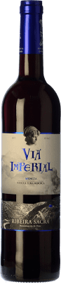 6,95 € Spedizione Gratuita | Vino rosso Regina Viarum Vía Imperial Giovane D.O. Ribeira Sacra Galizia Spagna Mencía Bottiglia 75 cl