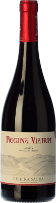 10,95 € Free Shipping | Red wine Regina Viarum Joven D.O. Ribeira Sacra Galicia Spain Mencía Bottle 75 cl