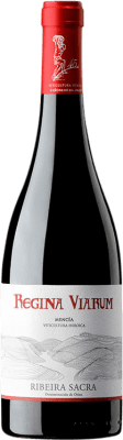 10,95 € Free Shipping | Red wine Regina Viarum Young D.O. Ribeira Sacra Galicia Spain Mencía Bottle 75 cl